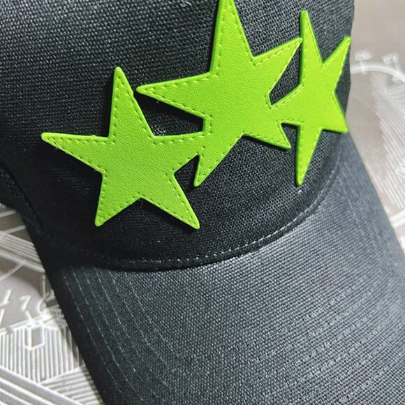 Amiri Star Hat Green